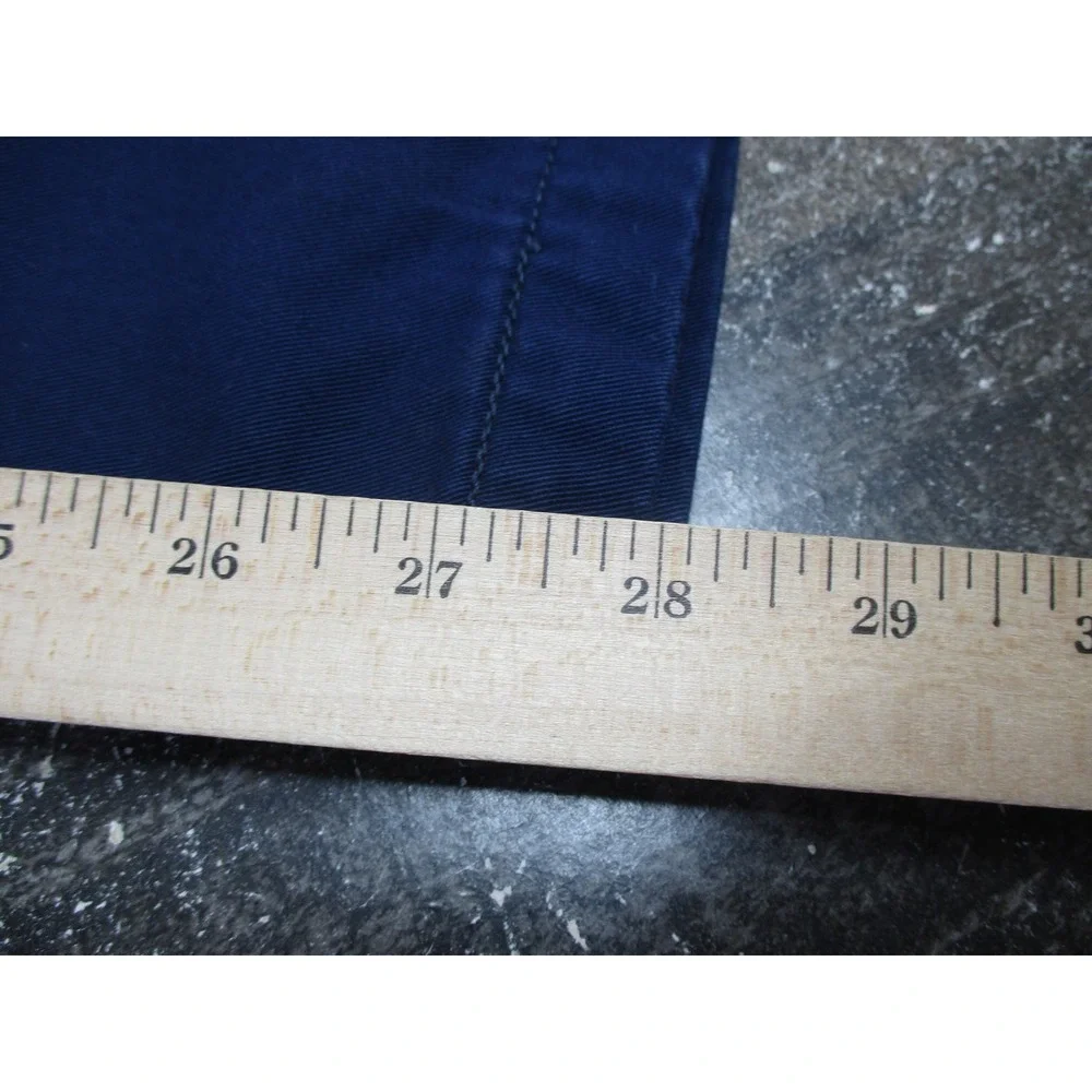 Levis Skateboarding Pants Mens 31x30 Navy Blue Side Stripe Chino 95588-0024